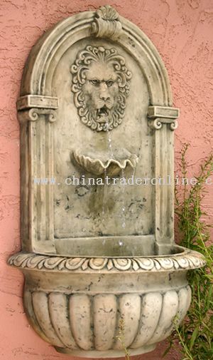 Wall Fountains: El Leon Wall Fountain